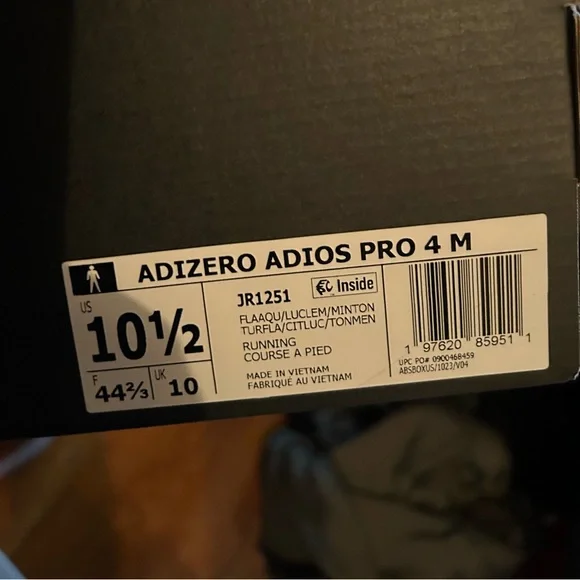 Adidas Adizero Adios Pro 4 - Picture 2 of 2